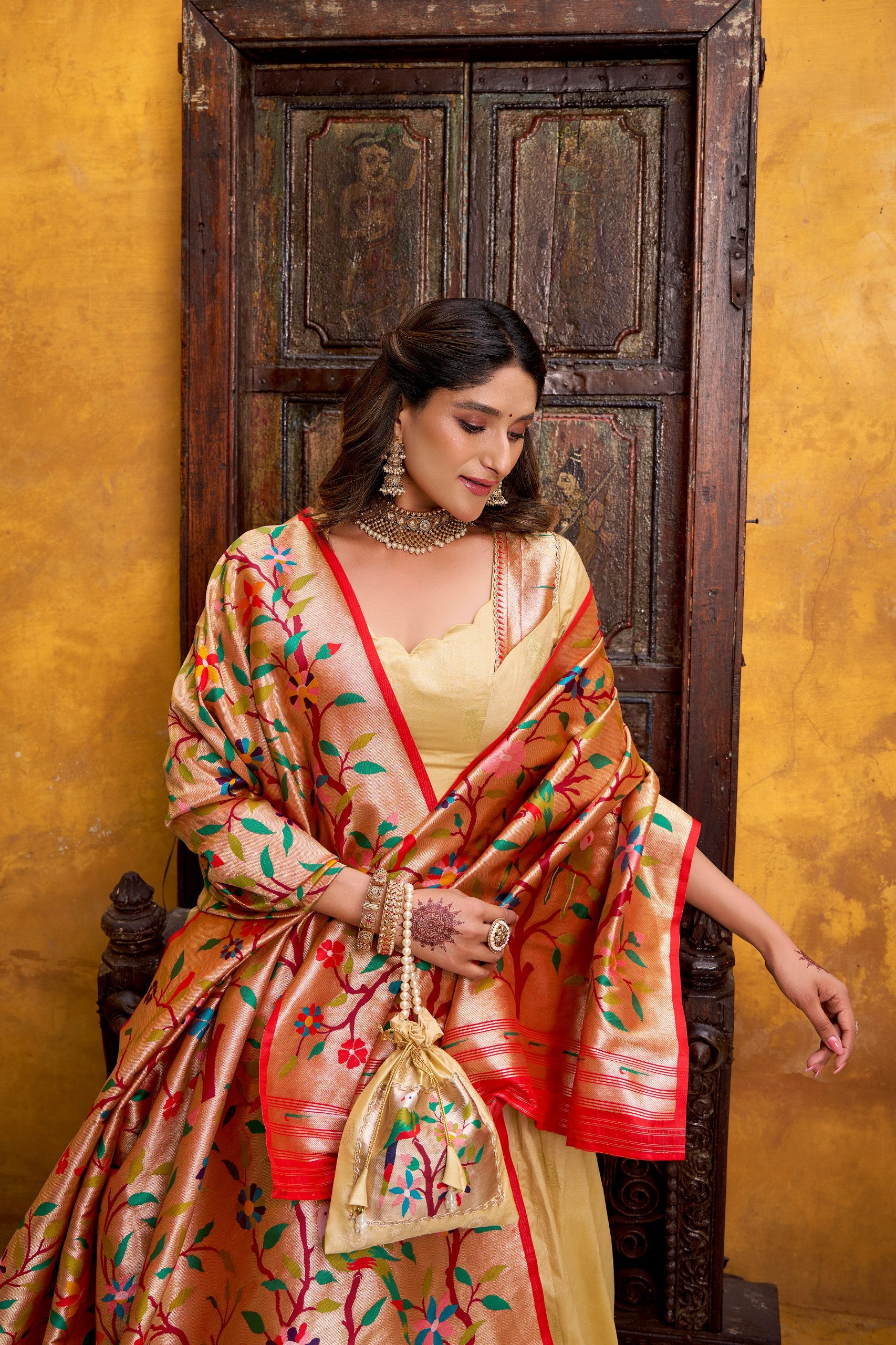 Silk Zari Weaving Function Wear Lehenga Choli