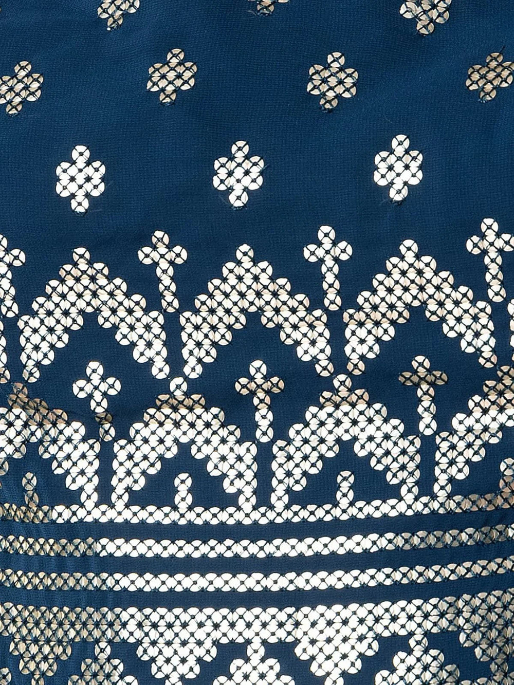 Blue Sequins Georgette Sangeet Lehenga Choli for Women