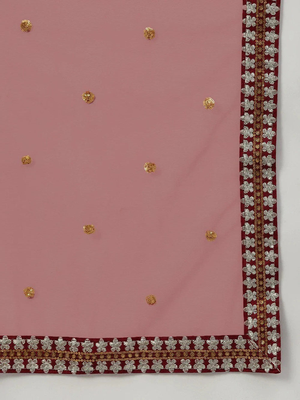 Raw silk bridal lehenga choli with sequins zari thread embroidery work for wedding reception