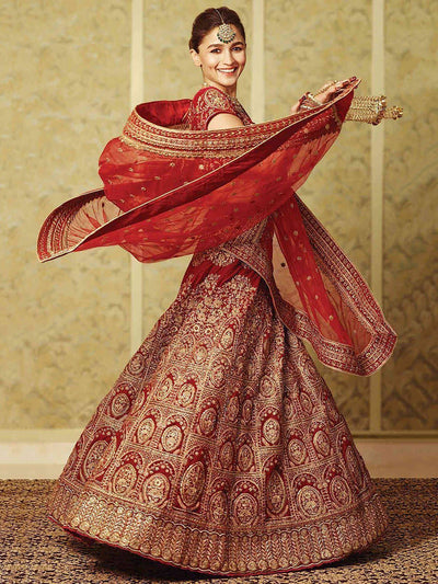 Heavy embroidered velvet bridal lehenga choli with sequins stone work for wedding